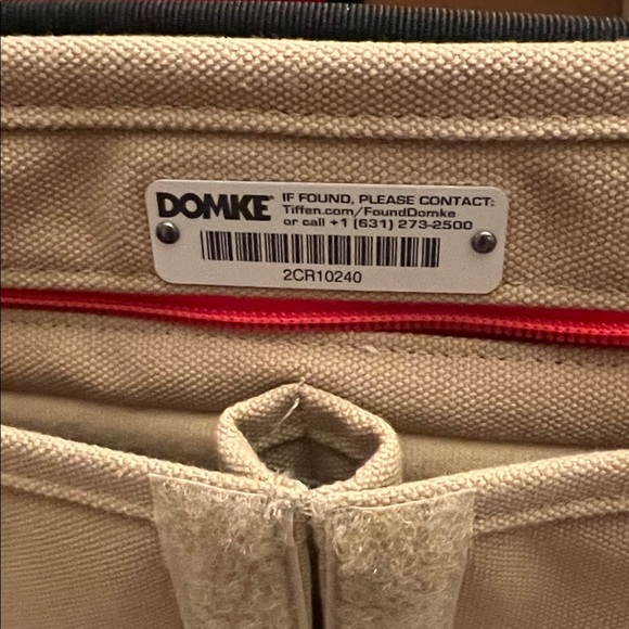 Domke Tan Camera Bag with Black Accents - Picture 2 of 3